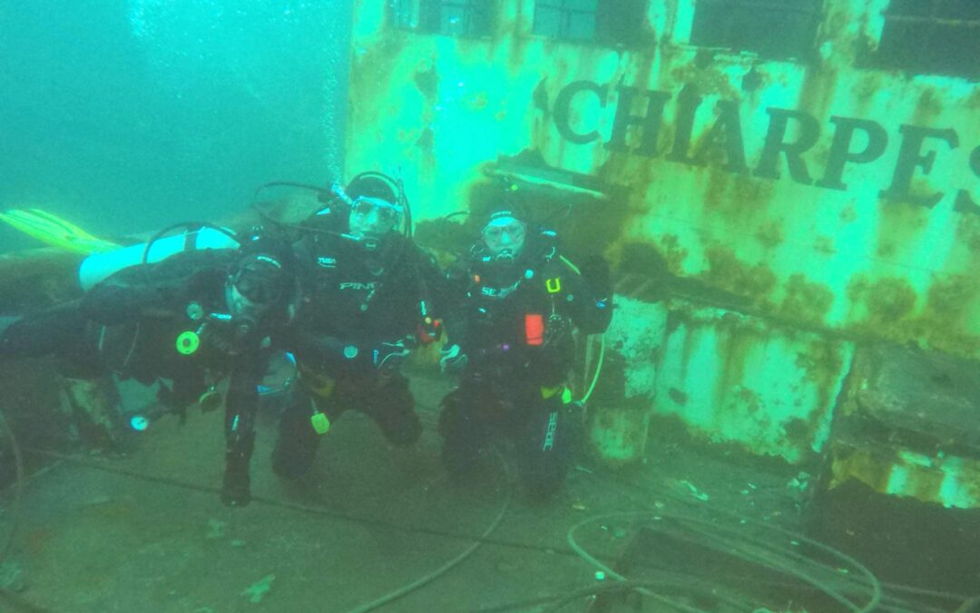 El fondo del mar como escenario del homenaje a la Guerra de Malvinas
